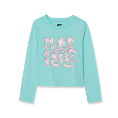 Girls Long Sleeve Graphic Meet and Greet Tee