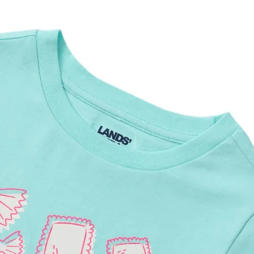 Girls Long Sleeve Graphic Meet and Greet Tee