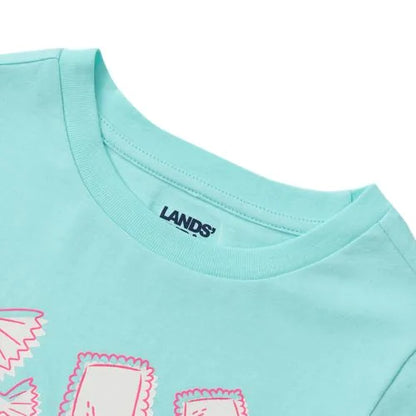 Girls Long Sleeve Graphic Meet and Greet Tee