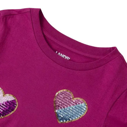 Girls Long Sleeve Graphic Meet and Greet Tee