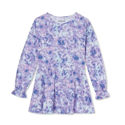 Girls Long Sleeve Ruffle Tunic Top