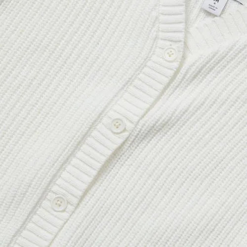 Girls Button Front Knit Cardigan