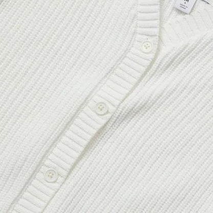 Girls Button Front Knit Cardigan