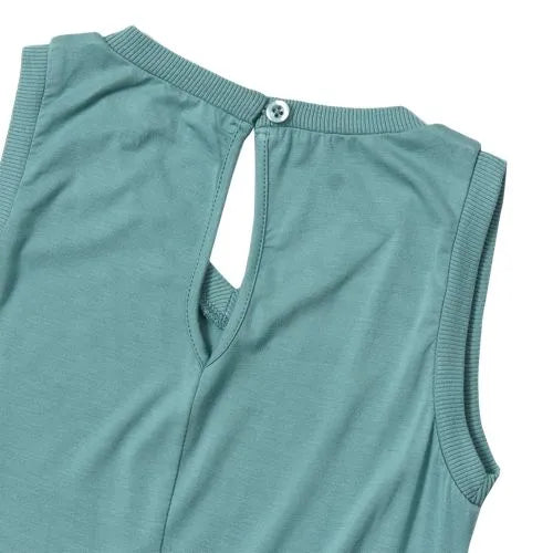 Girls Casual Knit Jumpsuit