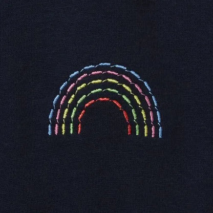 Girls Crew Neck Embroidered Sweatshirt