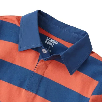 Boys Long Sleeve Collared Rugby Shirt