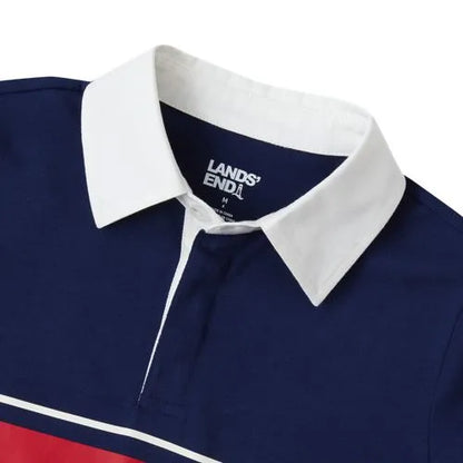 Boys Long Sleeve Collared Rugby Shirt