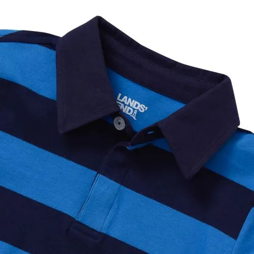 Boys Long Sleeve Collared Rugby Shirt