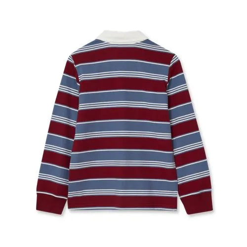 Boys Long Sleeve Collared Rugby Shirt