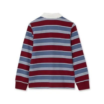 Boys Long Sleeve Collared Rugby Shirt