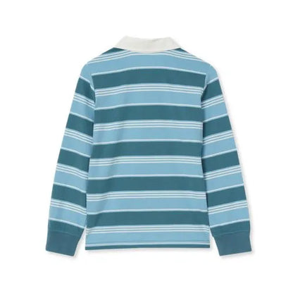 Boys Long Sleeve Collared Rugby Shirt