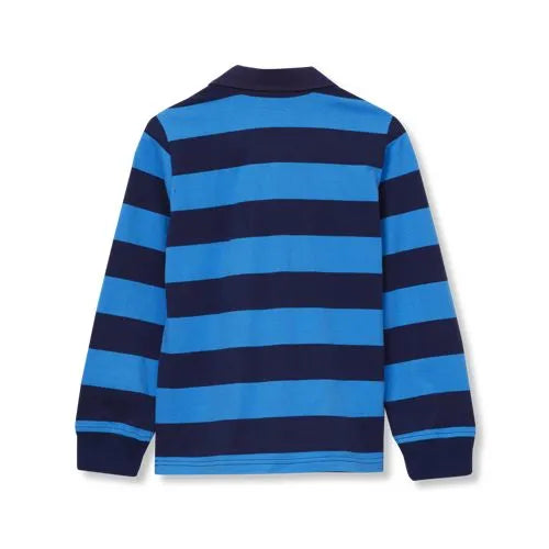 Boys Long Sleeve Collared Rugby Shirt