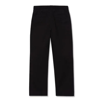Boys Stretch Soft Rib Waist Iron Knee Pull On Pants