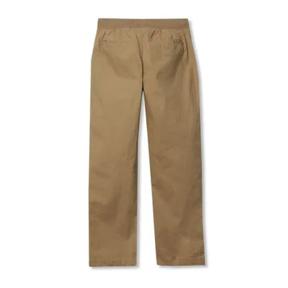 Boys Stretch Soft Rib Waist Iron Knee Pull On Pants