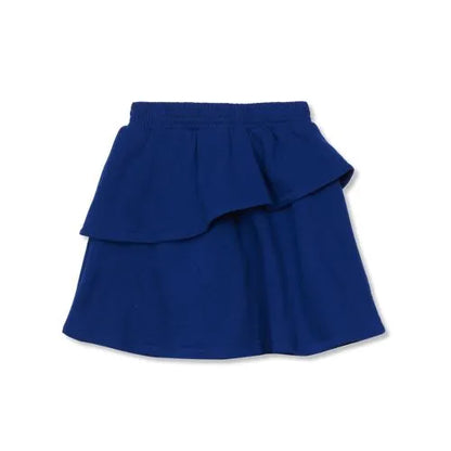 Girls Tiered Fleece Skort