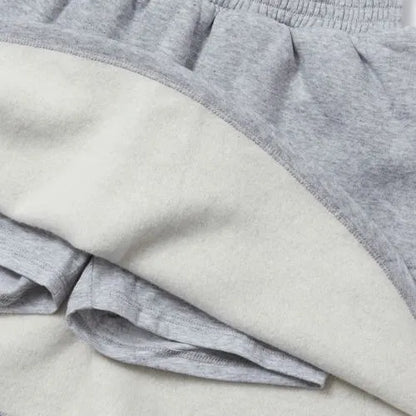 Girls Tiered Fleece Skort