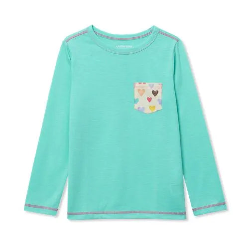 Kids Soft Jersey Pocket Sleep Top