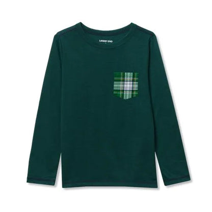 Kids Soft Jersey Pocket Sleep Top