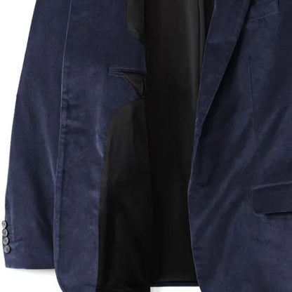 Men's Velvet Blazer