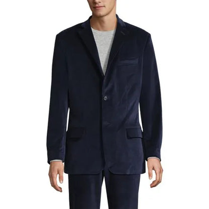 Men's Velvet Blazer