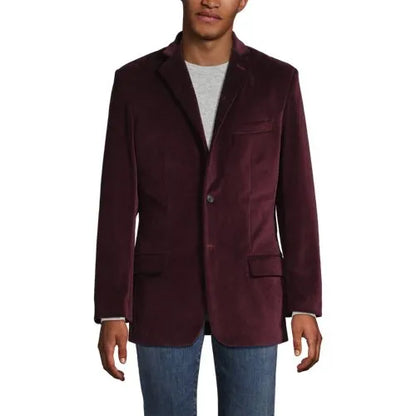 Men's Velvet Blazer