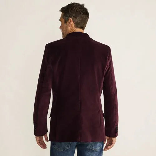 Men's Velvet Blazer