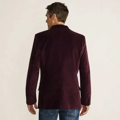 Men's Velvet Blazer
