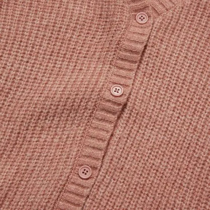 Girls Button Front Knit Sparkle Cardigan