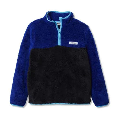 Kids Heritage Fleece Quarter Zip Pullover Top