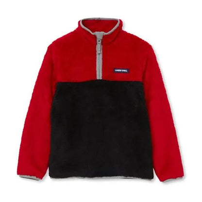 Kids Heritage Fleece Quarter Zip Pullover Top