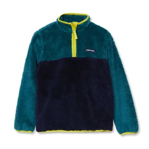 Kids Heritage Fleece Quarter Zip Pullover Top