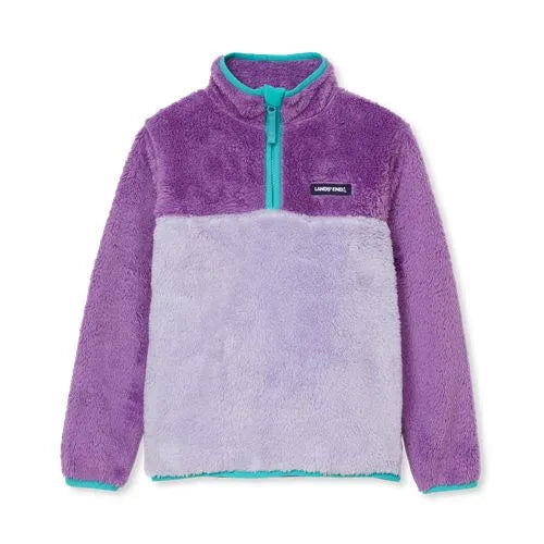 Kids Heritage Fleece Quarter Zip Pullover Top