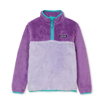 Kids Heritage Fleece Quarter Zip Pullover Top