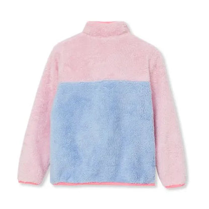 Kids Heritage Fleece Quarter Zip Pullover Top