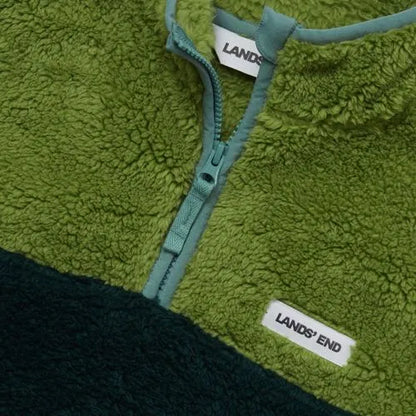 Kids Heritage Fleece Quarter Zip Pullover Top