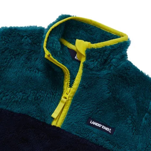 Kids Heritage Fleece Quarter Zip Pullover Top