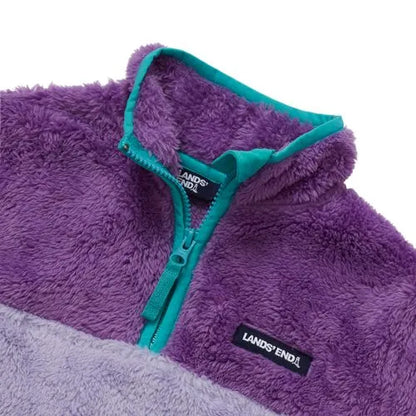 Kids Heritage Fleece Quarter Zip Pullover Top