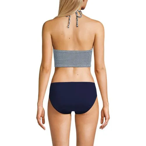 Women's High Neck Halter Midkini Top