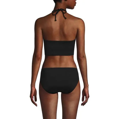 Women's High Neck Halter Midkini Top