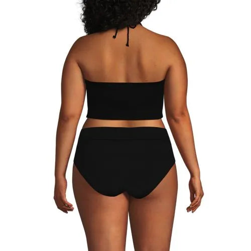 Women's High Neck Halter Midkini Top