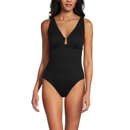 Women's Crepe Rectangular Wire One Piece