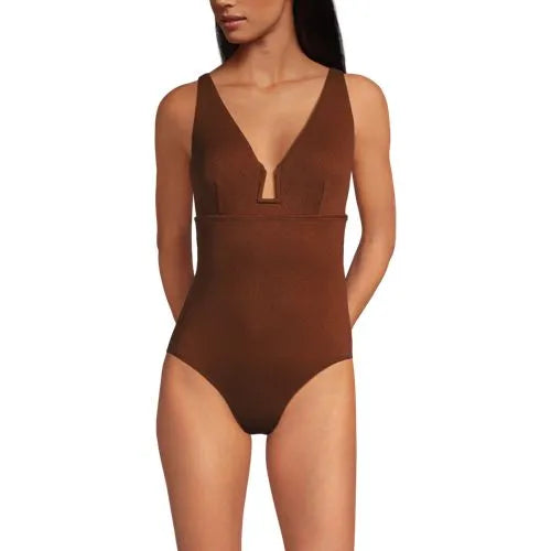 Women's Crepe Rectangular Wire One Piece