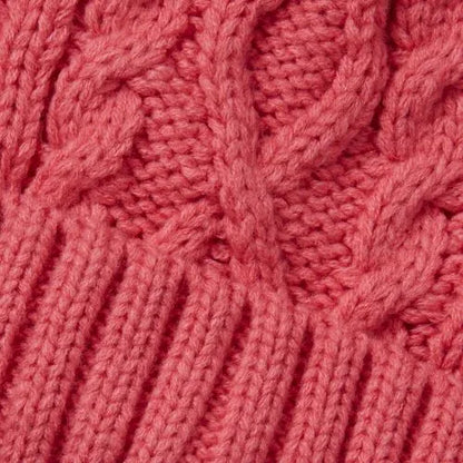Kids Fleece Lined Pom Hat