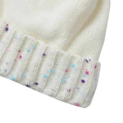 Kids Fleece Lined Pom Hat