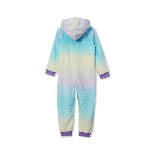 Kids Hooded Plush Onesie