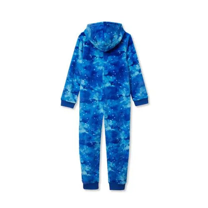 Kids Hooded Plush Onesie