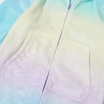 Kids Hooded Plush Onesie