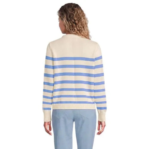 Women's Drifter Modern Jacquard Crew Neck Sweater