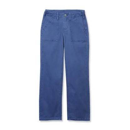 Girls Woven Utility Cargo Pant with Pockets