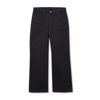 Girls Woven Utility Cargo Pant with Pockets
